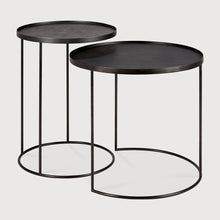 Load image into Gallery viewer, Tray side table set