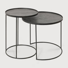Load image into Gallery viewer, Tray side table set