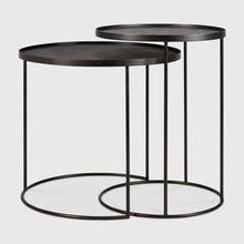 Load image into Gallery viewer, Tray side table set