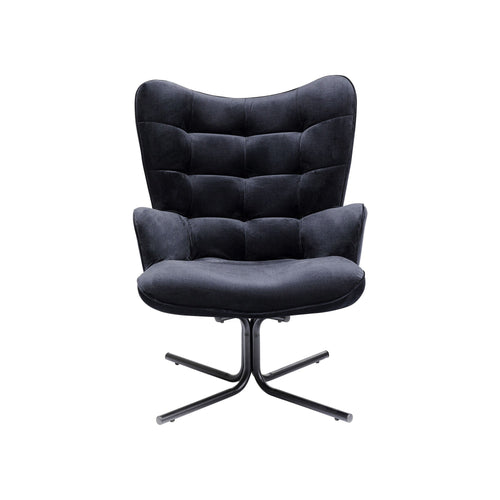 Velvet Swivel Lounge Chair