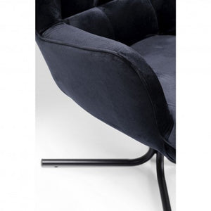 Velvet Swivel Lounge Chair